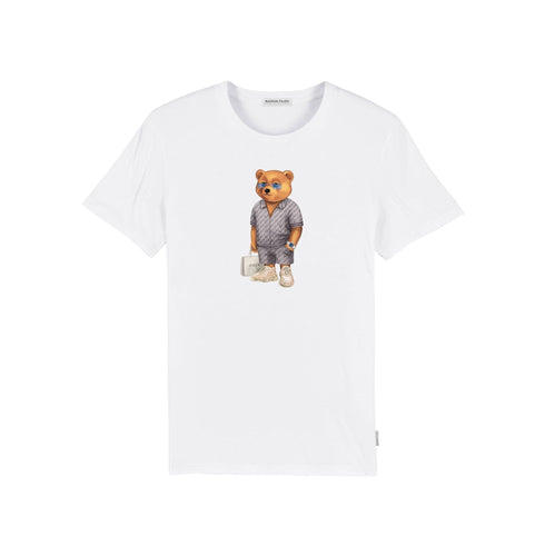 Baron Filou T-shirt T-shirt Uomo girocollo con stampa Bianco P24-BARON FILOUFIL78TS-WHITE-XS - Francavilla Moda